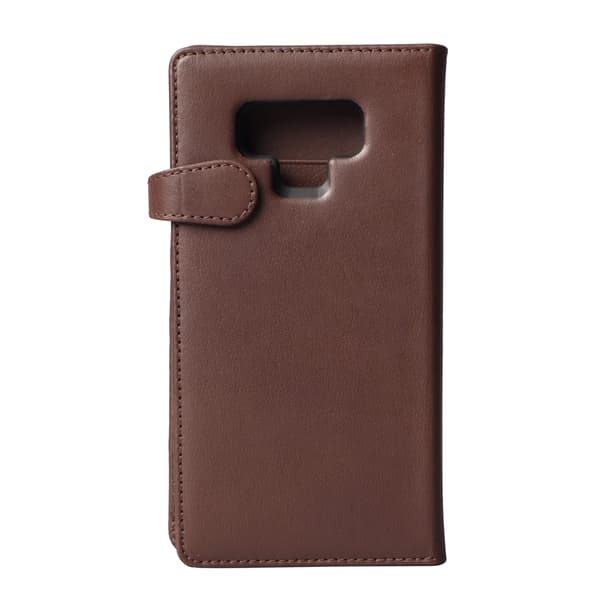 Wallet Læder Samsung Note 9 Brun
