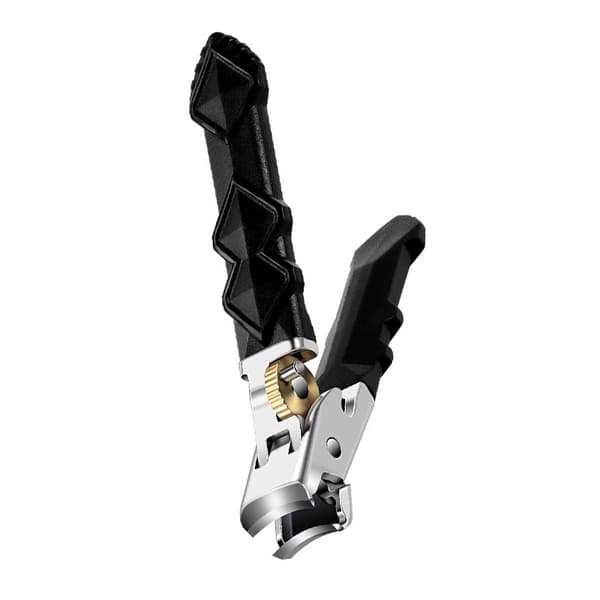 Gear Lock Skrå Stor Tænger Kompatibelt Med Plast Og Rustfrit Stål Sort 9cm Længde