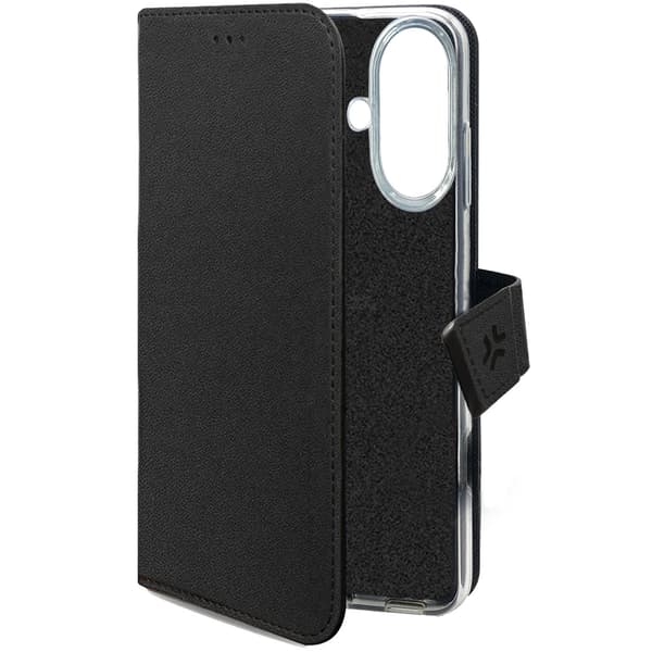 Wally Wallet Case Galaxy S24 FE Musta