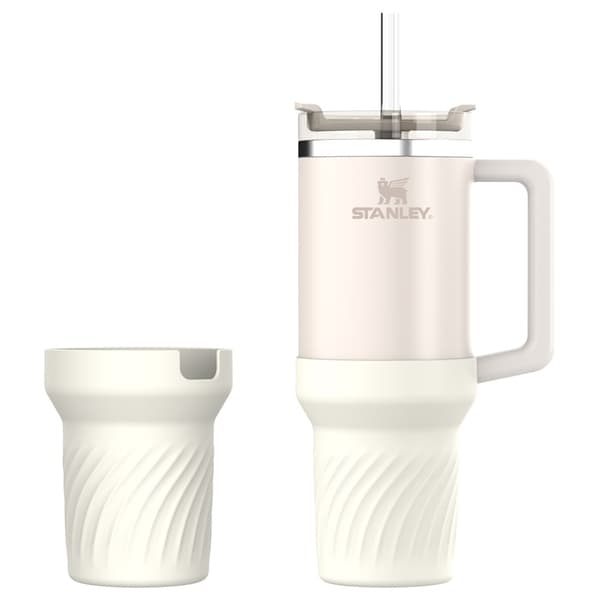Stanley 40oz Silikonfodral - Skydda din mugg White White