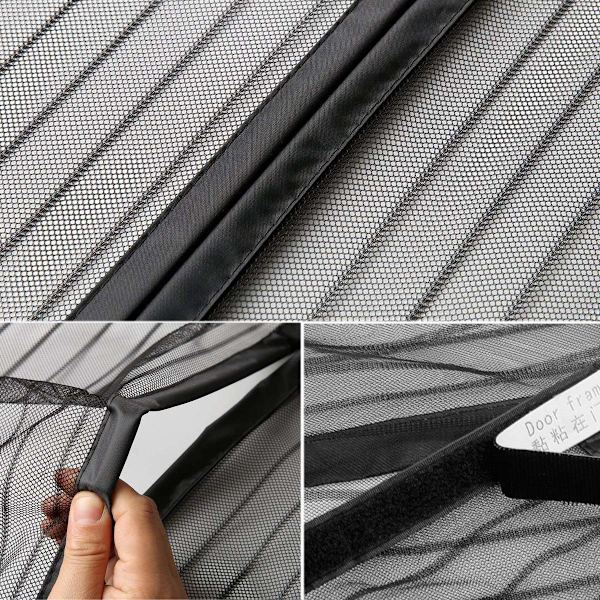 Myggnät för Dörr Grey M Grey M