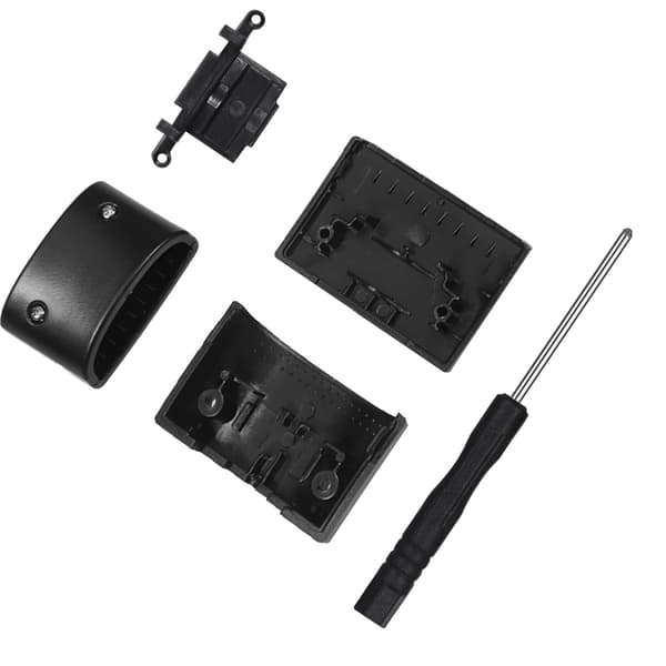 Erstatnings hovedbøjle spænde kompatibel med Logitech G PRO X - til gamingheadset, sort ABS, nem montering og omkostningseffektivt