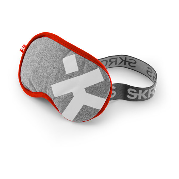Deluxe Sleep Mask - Light Gray