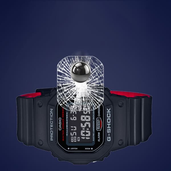 Karkaistu lasi näytönsuoja (2 kpl) Casio GW-B5600