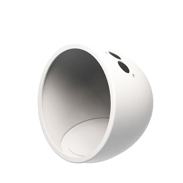 Skyddande silikonfodral för Echo Spot Smart Högtalare Vit