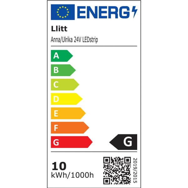 Ulrika Ledstrip kit COB-LED IP20 5m??? 3000K???
