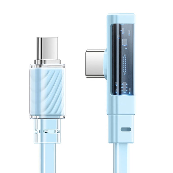 Kabel USB-C till USB-C Mcdodo CA-3452 100W 90 grader 1,2m (blå)