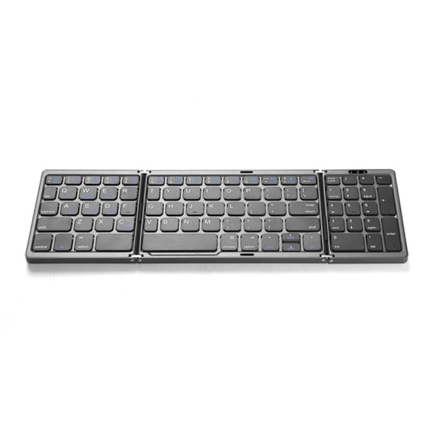 Foldbart Bluetooth-tastatur Black Black