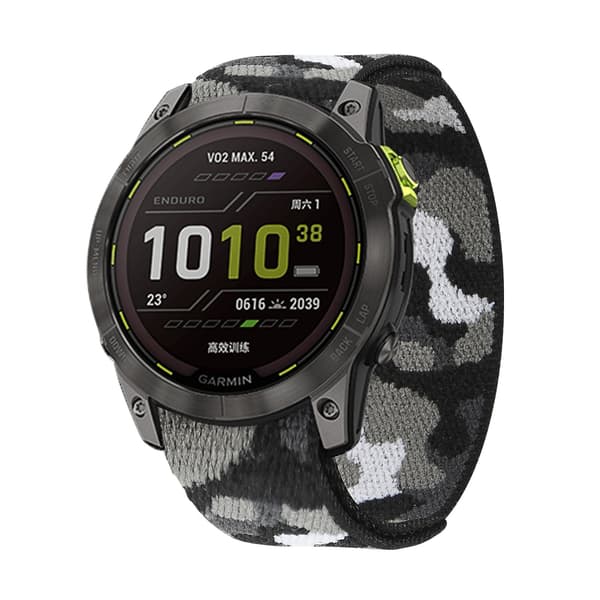 Nylon urrem til Garmin Fenix 7X/7/6/5 MultiColor 26 mm MultiColor 26 mm