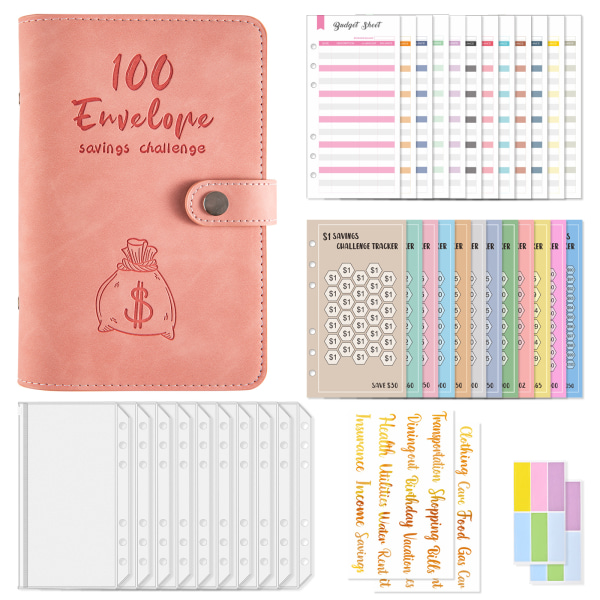 Pengar Pocket Planner Rosa