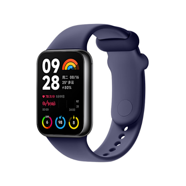 TPU Armbandsrem för Xiaomi Mi Band 8 Pro Blå