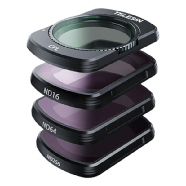 Objektivfilterset CPL + ND16/64/256 TELESIN för DJI Osmo Pocket 3