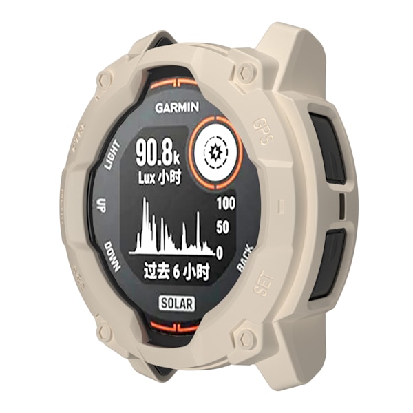Stardust skyddsfodral för Garmin Instinct 3 Vit 45 mm