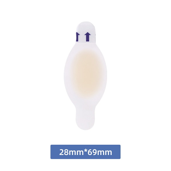 Osynliga hälkuddar för kvinnor (10-pack) - 2,8 cm x 6,9 cm