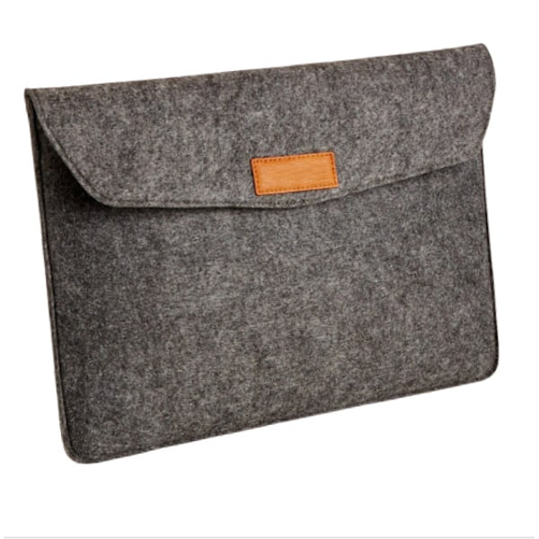 12 tommer MacBook Air Filt Laptop Sleeve Mørkegrå