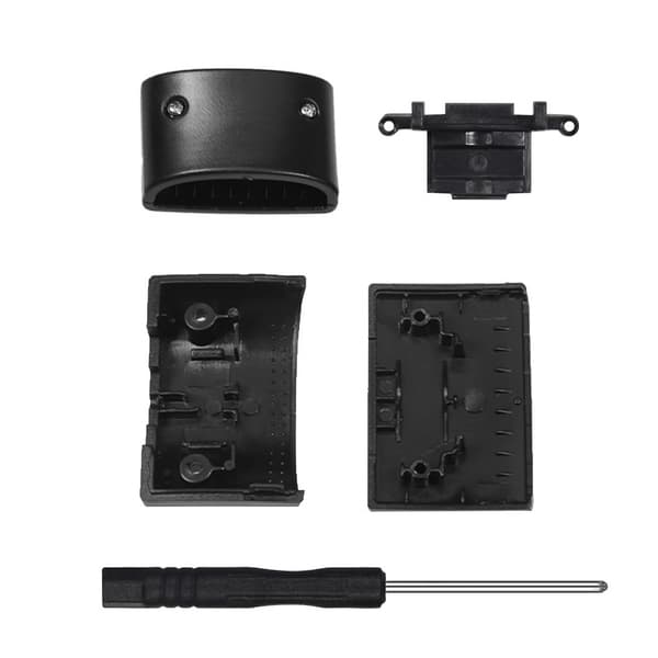 Erstatnings hovedbøjle spænde kompatibel med Logitech G PRO X - til gamingheadset, sort ABS, nem montering og omkostningseffektivt