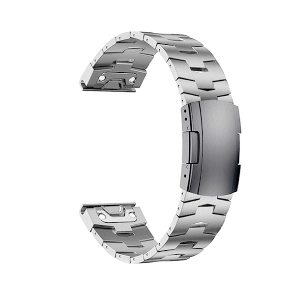 22mm Quick Release Armband i Rostfritt Stål för Garmin Fenix