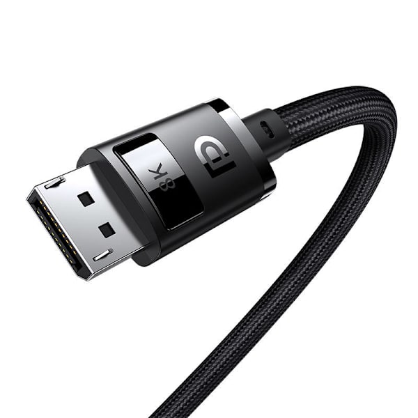DP 8K til DP 8K kabel Baseus High Definition 1,5 m (sort)