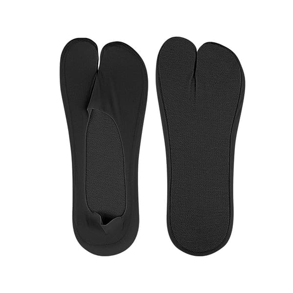 Ice Silk Split Toe No Show Socks - 4 Pairs Summer Socks