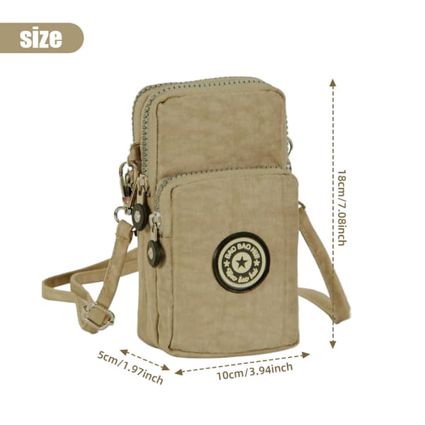 Axelväskor crossbody-väska Beige Beige
