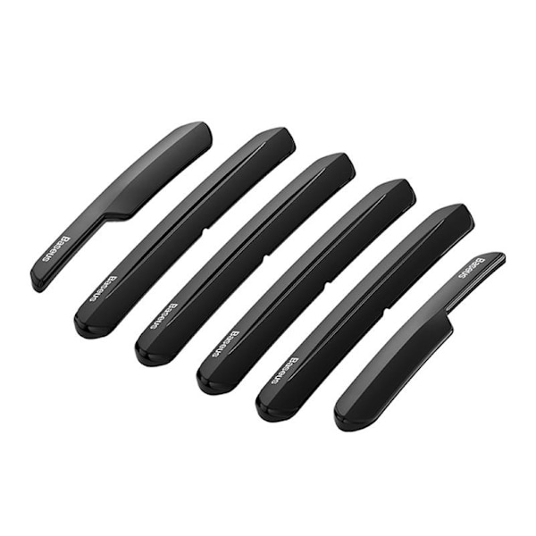 T-Space Bumper Guard Kit til Tesla Baseus Pakke med 6 (sort)