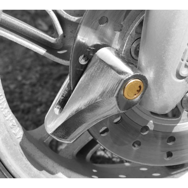 Cykel skivebremselås med 2 reservenøgler Silver 52e9 | Silver | Fyndiq