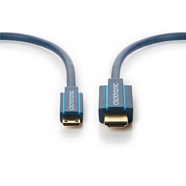 Mini-HDMI™-adapterkabel med ethernet
