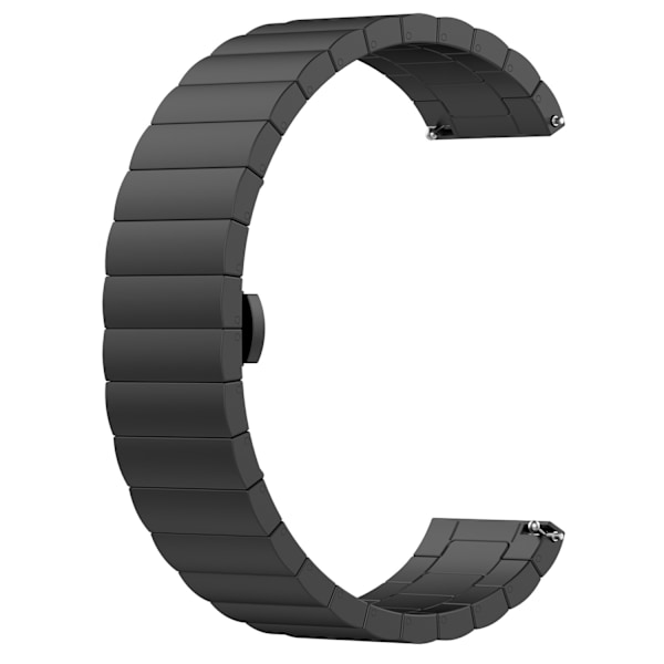 Rose guld rustfrit stål urrem til Huawei Watch Fit Mini Sort