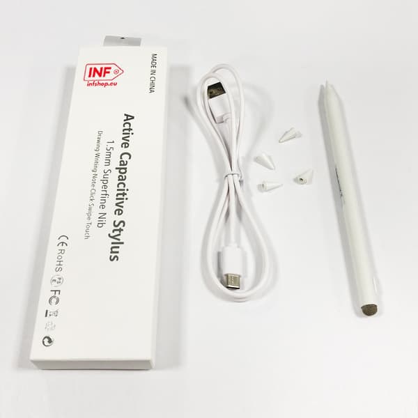 Stylus pen til iPad White White