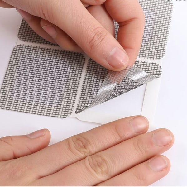 Window Screen Patches Reparationssæt til Mesh Screen Window 10-stykke