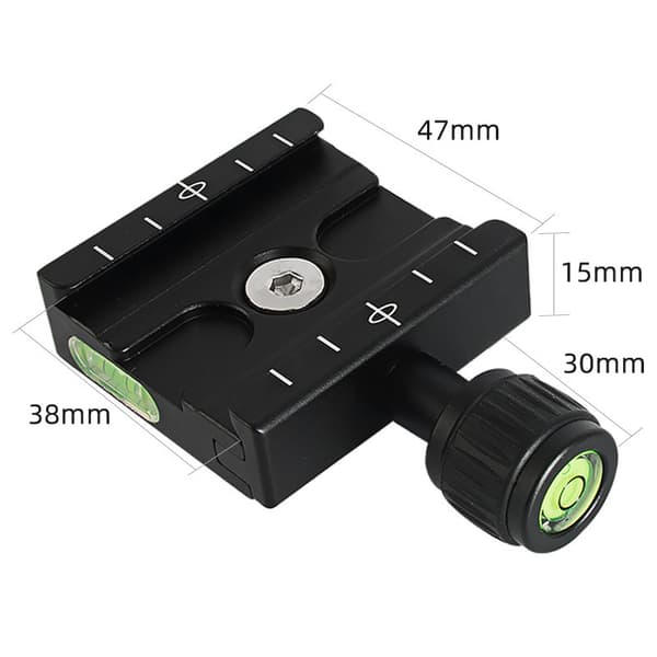 Quick Release Plate QR-50 Clamp Adapter til DSLR-kameraer