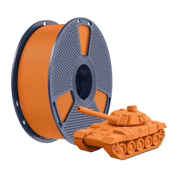 Sunlu PLA+ High-Speed orange filament, 1,75 mm, ±0,02 mm til FDM 3D-printere