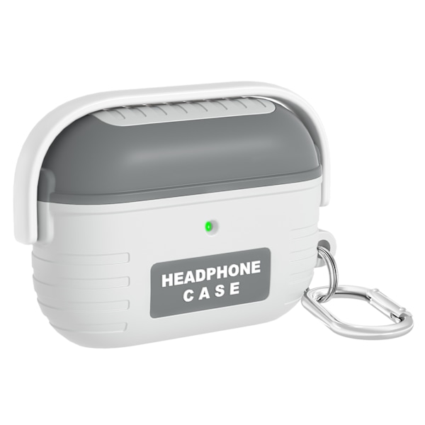 Silikone Etui til Airpods Pro 2 Lysegrå
