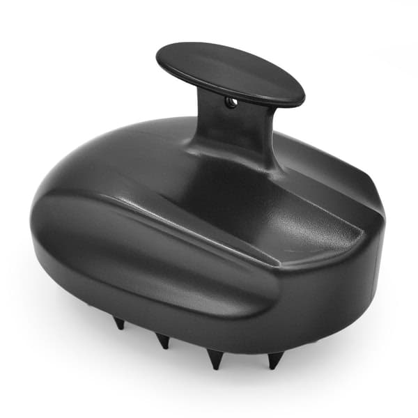 Børste til hovedbundsmassage og peeling Black Black