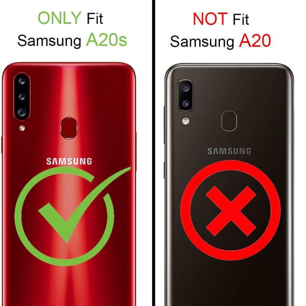 Samsung Galaxy A20S: n on oltava läpinäkyvä