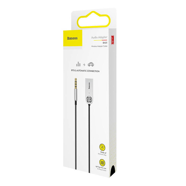 Baseus USB Audio Adapter Bluetooth 5.0 , AUX - Svart