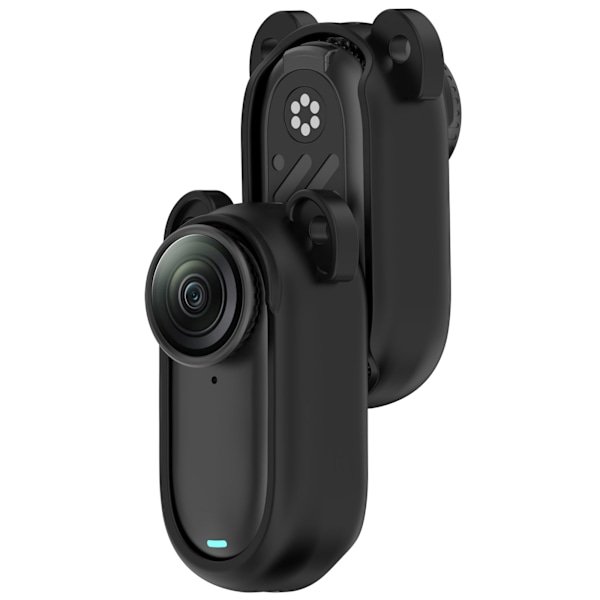 Silikonskyddsfodral för Insta360 GO 3S och GO 3 Svart