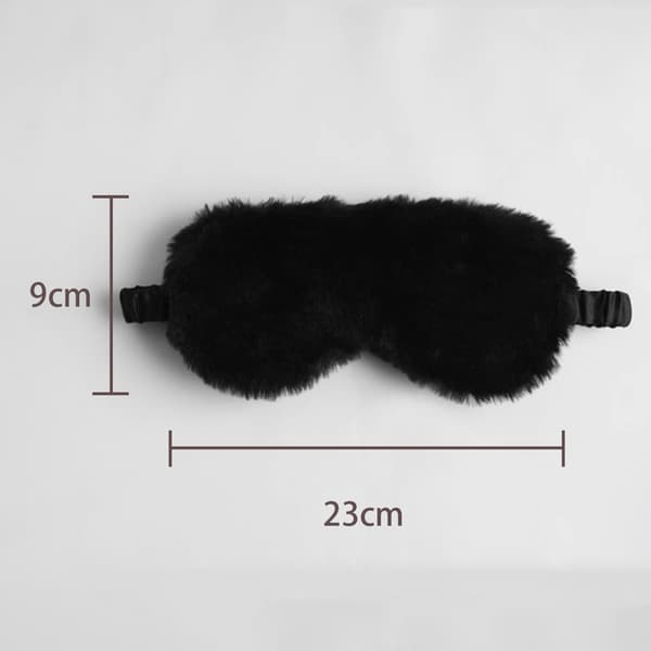 Unimaski jäljitelmäsilkkiä Black Black