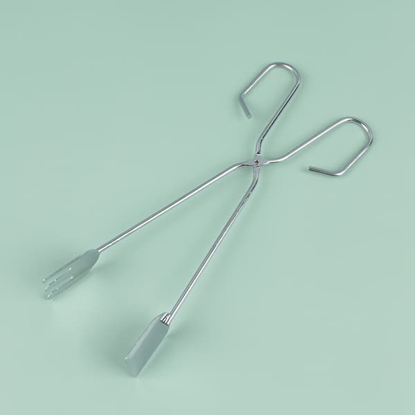 2-pack grillkoltångar - 31 cm rostfria grilltångar