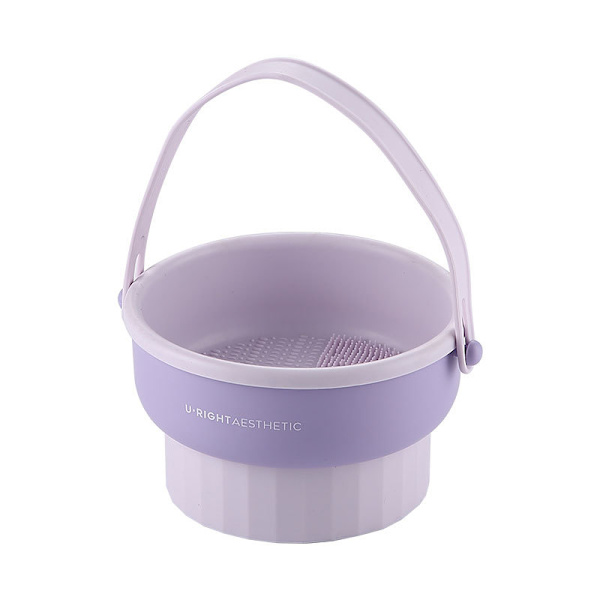 Makeup Brush Cleaner Mat 3 in 1 Cleaner Violetti
