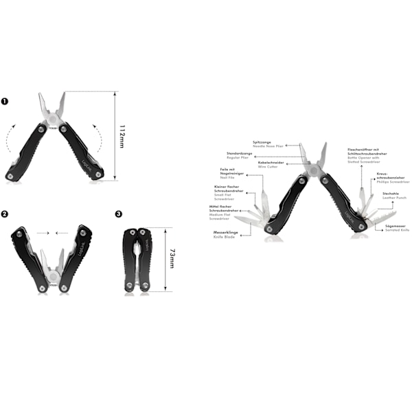 Multiverktyg 11-i-1