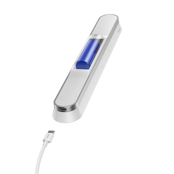 Baseus Magnetic Stepless Lamp Pro, med pekskärm (vit)