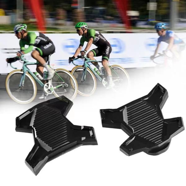 SPD pedaladapter konverterer clipless til platform til landevej med polyamid PA6, sekskant anti-slip matrix og værktøjsfri montering, kompatibel med S