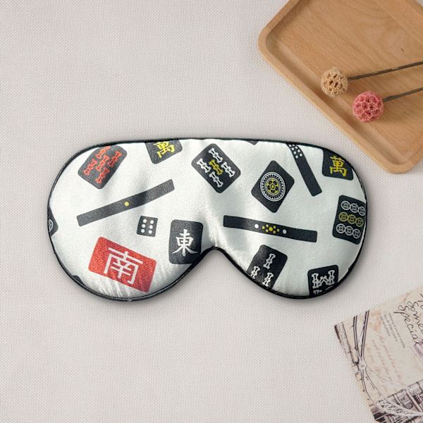 Silk Sleep Mask Valkoinen