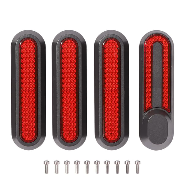Xiaomi M365/PRO2 Scooter Sidedekoration Covers 4 Stk Red Red