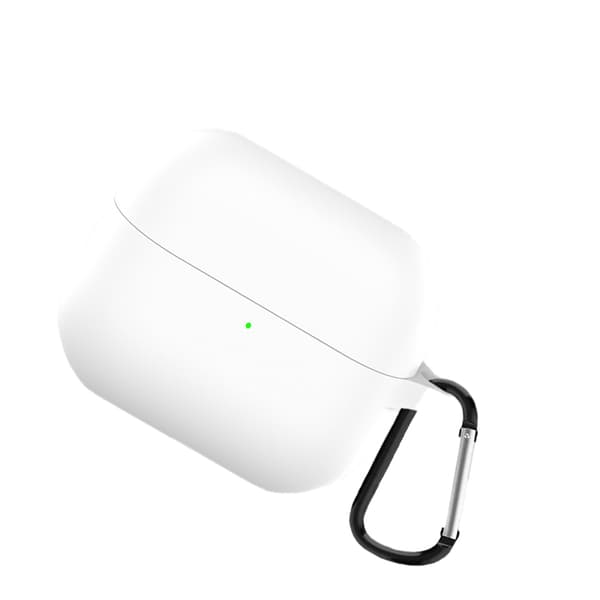 Silikonfodral för Samsung Galaxy Buds 3/3 Pro White White