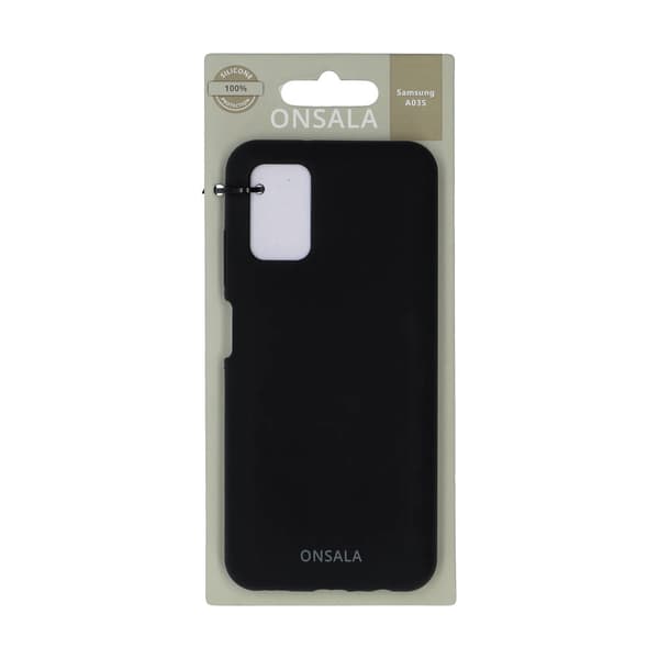 Mobilskal Silikon Black - Samsung A03s
