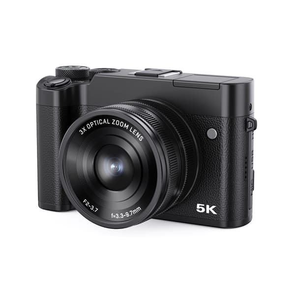 5K digikamera videokamera 64MP 3x zoom