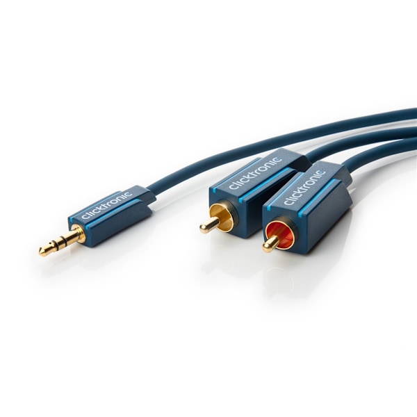3,5 mm AUX til RCA-adapterkabel, stereo