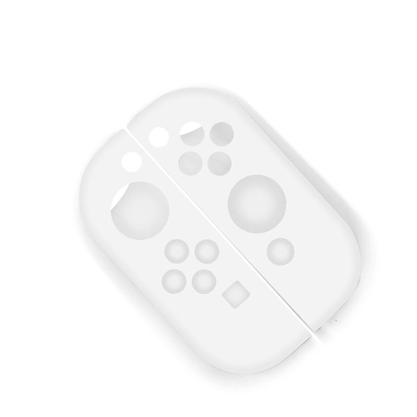 Silikonskyddsfodral för Switch Joycon Vit